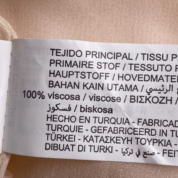 🌹NWT. Zara Nude Beige Satin Effect Wrap Mini Dress. Size S. - Picture 10 of 11